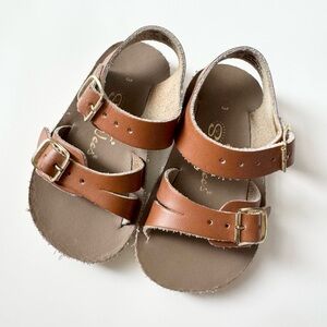 Sun San Sea Wee Stylish Brown Kids Sandals